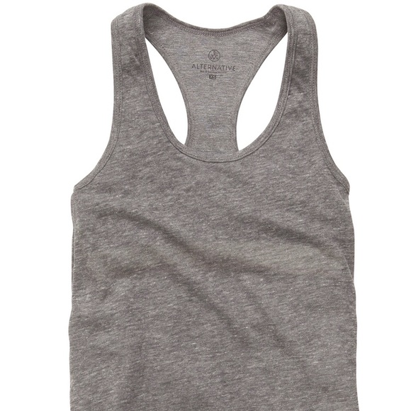 Alternative lighten up eco-gauze Jersey tank top - Picture 3 of 8